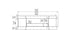Ecosmart Fire Flex 86PN.BX2 Peninsula Fireplace Insert - Black Finish / Stainless Steel Burner - ESF.FX.86PN.BX2